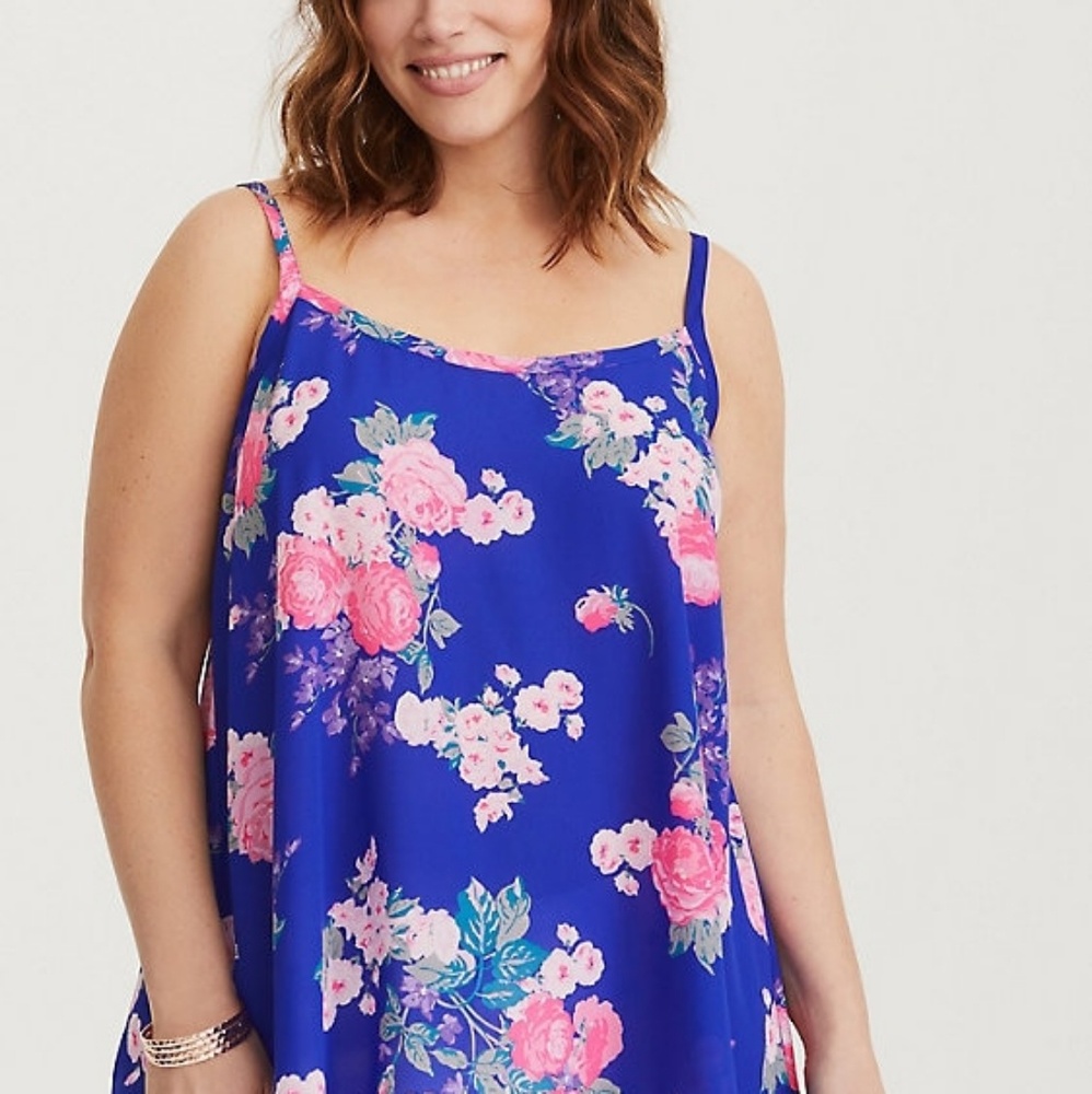 TORRID•0X• Blue Swing Cami